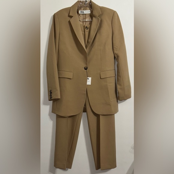 Zara 2 Piece Pants Suit in Carmel - Picture 2 of 6